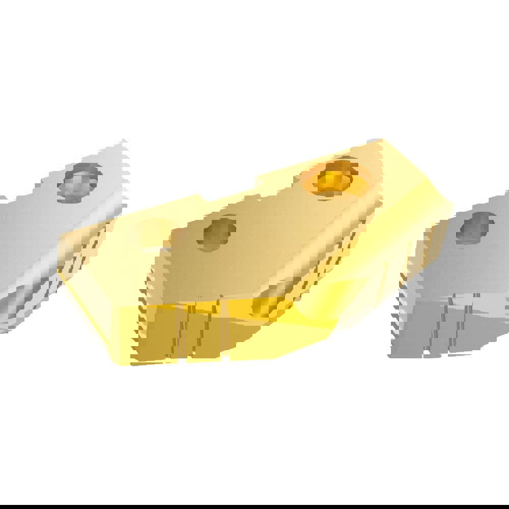 Spade Drill Insert: 37.31 mm Dia, Seat Size 3, Cobalt, 132 &deg; Point